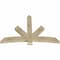 Ekena Millwork Alberta Rough Sawn Timber Gable Bracket, Douglas Fir, 72"W x 48"H x 4"D x 6"F, 16/12 Pitch GBW072X48X0406ALB00RDF - alternate 2